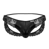 CandyMan Jockstrap Dentelle Qetesh Noir